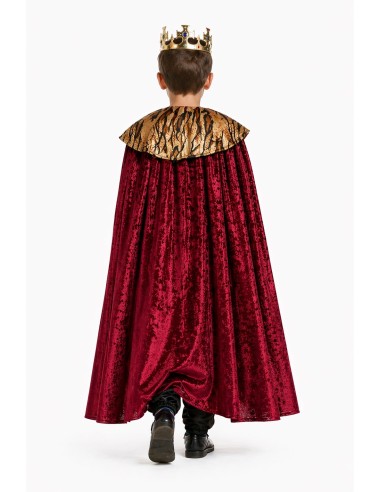 Manteau Roi Gaspar, Prince ou Page 8/10 Ans | Déguisements Enfants Le Roi du Carnaval